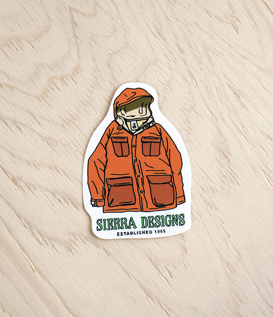 POP MOUNTAIN PARKA STICKER | | ITEM | 【SIERRA DESIGNS シエラ 